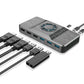 Hub HDMI Múltiple con Ventilador RGB