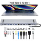 Hub USB-C 12 en 1 - Docking Station Profesional