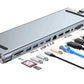 Hub USB-C 12 en 1 - Docking Station Profesional