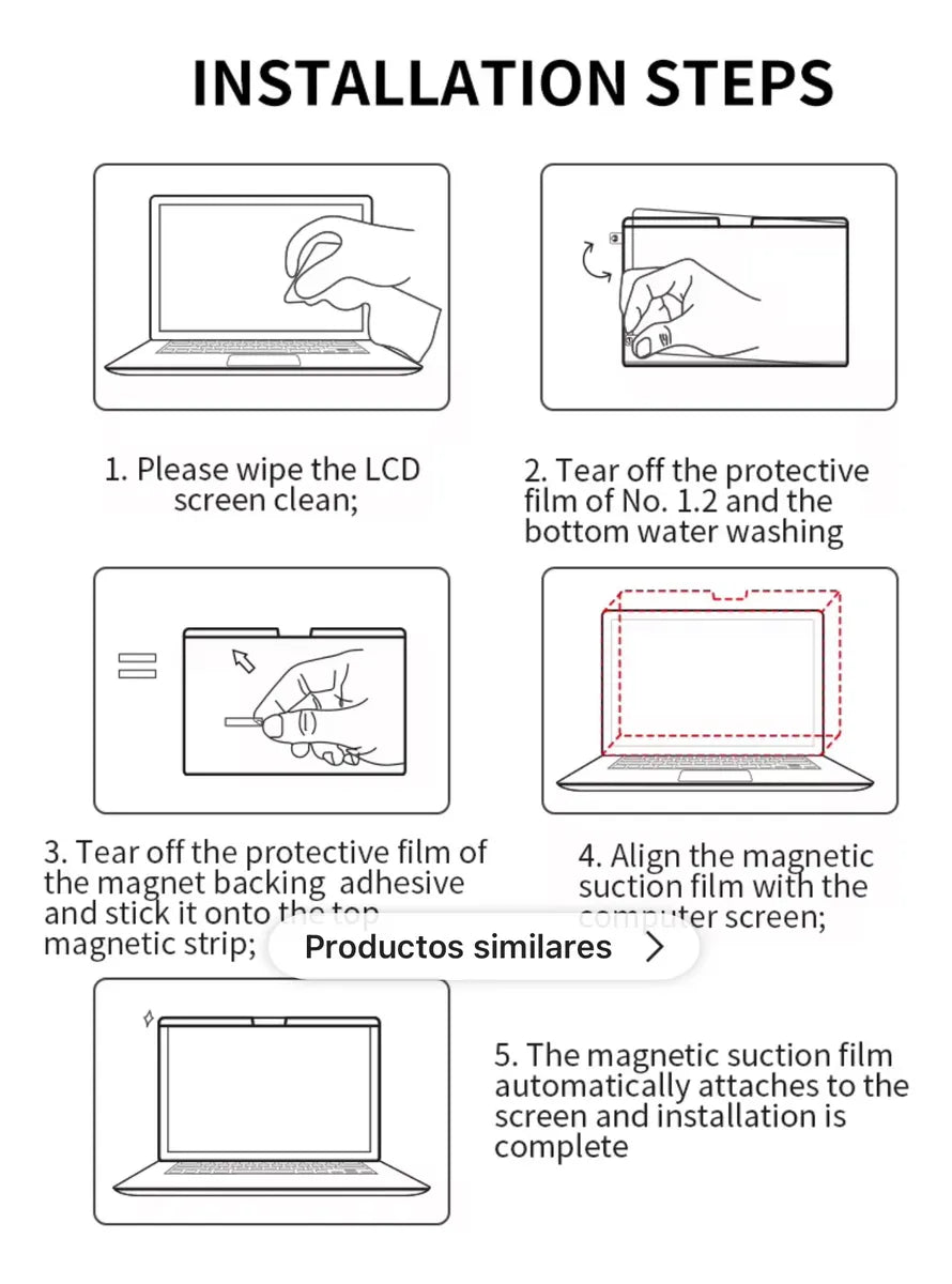 Filtro de Privacidad Portátil 14" - VARIIC Screen